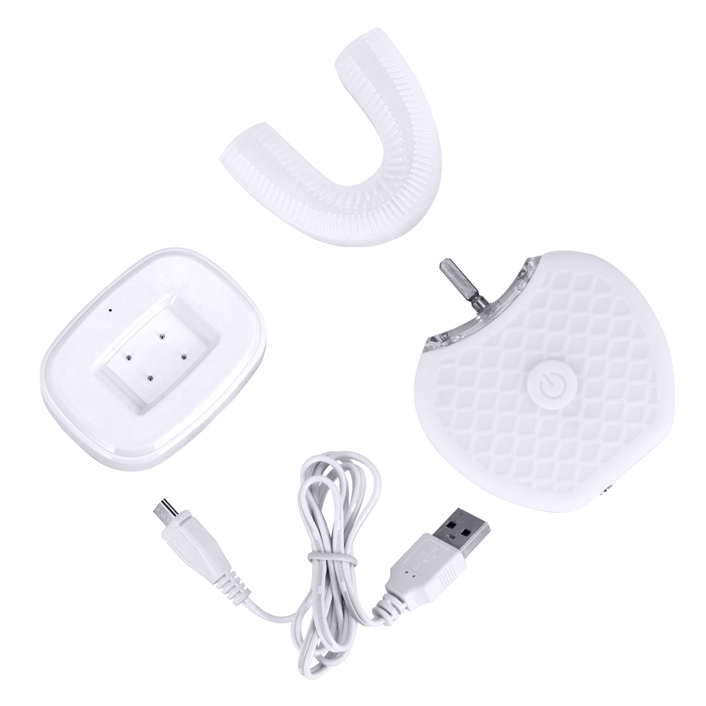 Smart Electric Toothbrush USB Rechargeable U-shaped Tooth