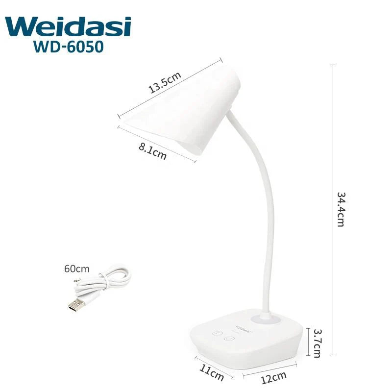 Weidasi - LED Rechargeable Table Lamp